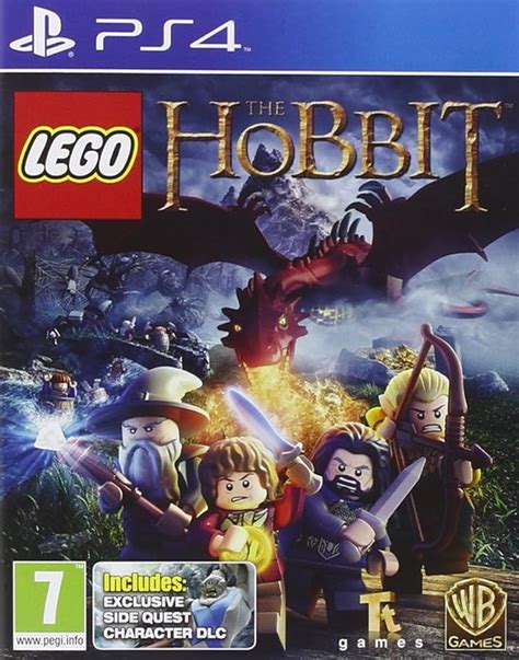 Lego The Hobbit With Side Quest Character Pack Dlc Ps4