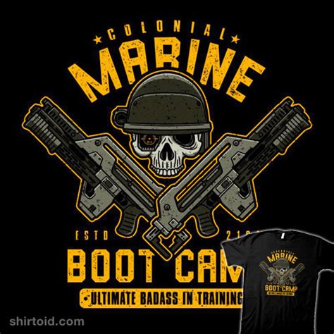 Colonial Marines Boot Camp Shirtoid