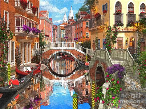 Venetian Waterway Digital Art By Dominic Davison