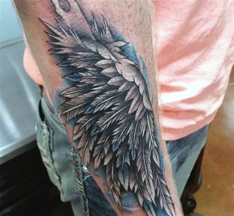 55 Ingenious Angel Wings Tattoo Designs For Men And Women
