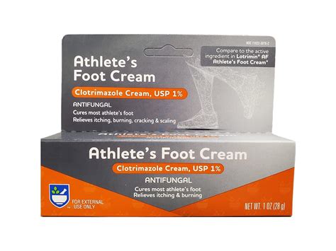 Rite Aid Clotrimazole Anti Fungal Cream 1 1 Oz Treats Athletes