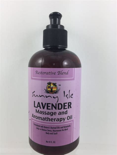 Lavender Massage And Aromatherapy Oil Face And Body Skin Oil 227 Ml