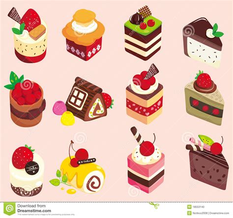 Открыть страницу «cartoon cake village» на facebook. Cartoon cake icon stock vector. Illustration of doodle ...