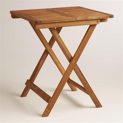 Wood Cameron Square Folding Table Folding Table Table Top Quality