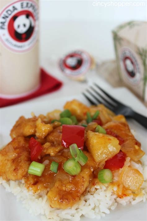 Panda express sweetfire chicken breast made with crispy chicken with garlic, red bell peppers, onions and pineapples in a sweet and spicy chili sauce. CopyCat Panda Express Sweetfire Chicken Recipe - CincyShopper