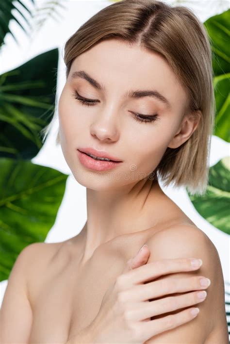 Sensual Young Woman With Perfect Skin Stock Image Image Of Beautiful