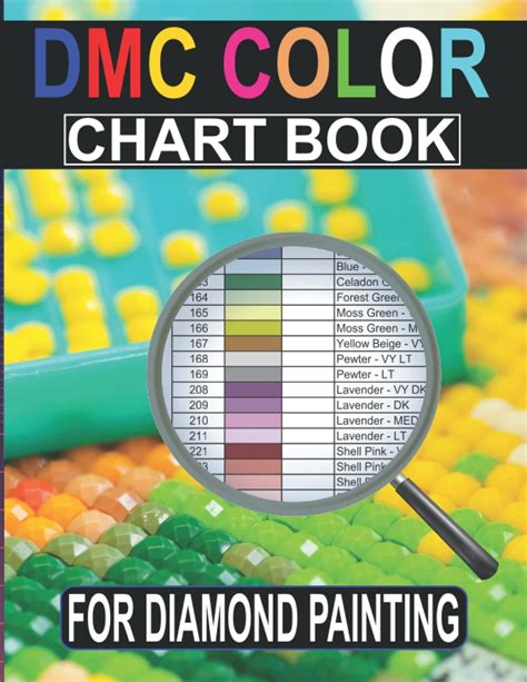 Buy Dmc Color Chart Book For Diamond Painting The Complete Table 2022