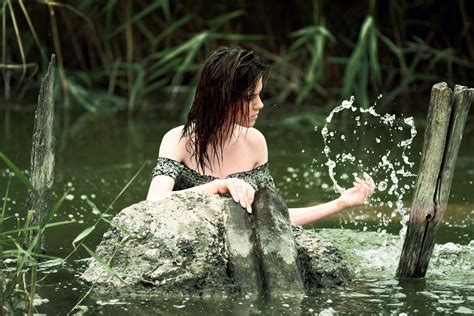 Free Images Water Nature Forest Grass Girl Woman Sunlight
