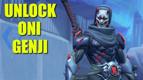 Overwatch How To Get The Oni Genji Skin In Overwatch And Complete The