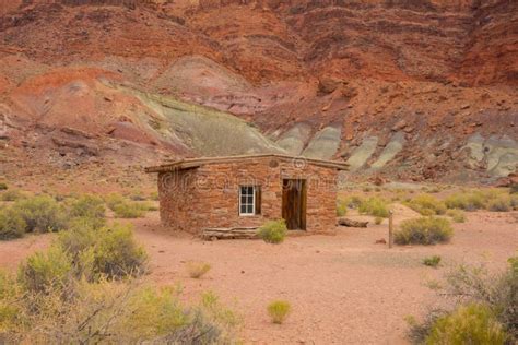 An Old House In The Desert Stock Image Image Of Historic 83872483
