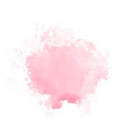 Salpicaduras De Agua De Acuarela Rosa Abstracta Textura De Acuarela De