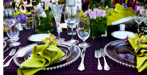 Purple Wedding Table Decor Architecture And Interior Design