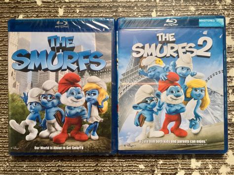 The Smurfs The Smurfs 2 Blurays Hobbies And Toys Music And Media Cds