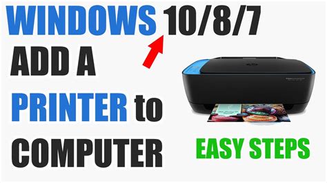 Simple Steps To Add A Printer To Computer Connect A Printer To