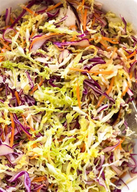 Everyday Cabbage Salad Recipetin Eats