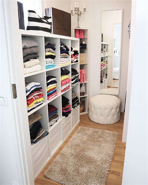 Best Small Walk In Closet Storage Ideas For Bedrooms