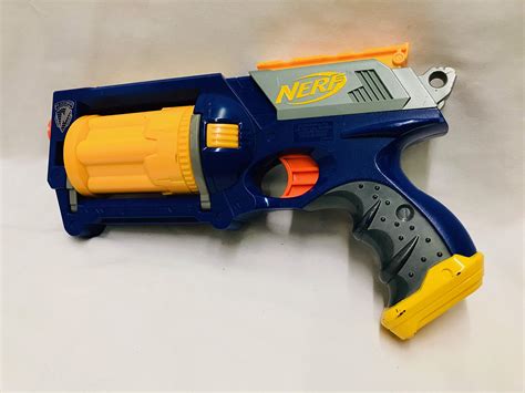 At The Price Lot Of 3 Nerf Maverick Rev 6 Dart Blaster N Strike