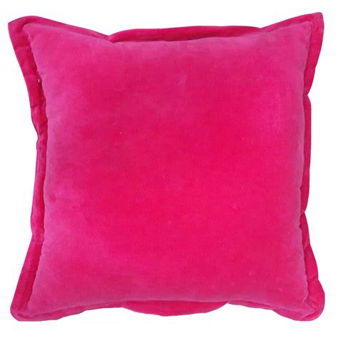 Velvet Throw Pillow 18 X 18 Pink At Home Throw Pillows Velvet
