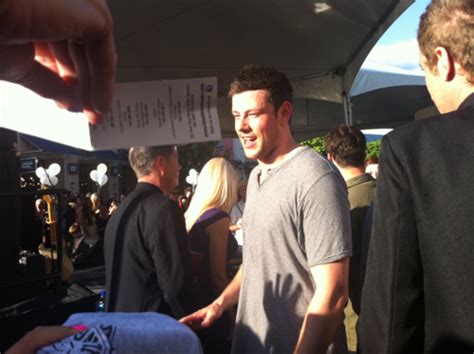 Sexy Cory Monteith July 21 2011 Cory Monteith Chris Colfer Photo