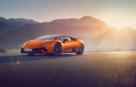 Orange Lamborghini Huracan Hd Cars 4k Wallpapers Images Backgrounds