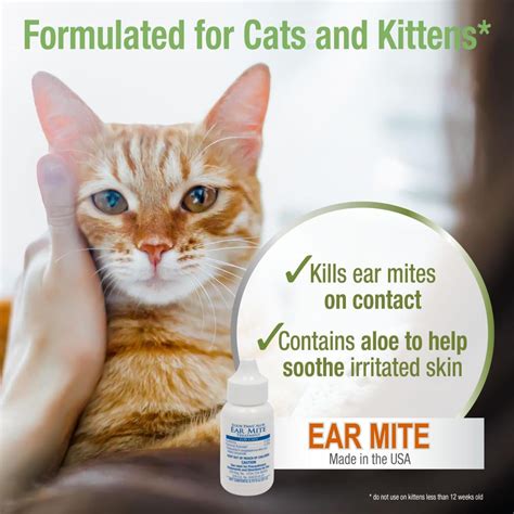 Healthy Promise Aloe Ear Mite Treatment For Cats Four Paws