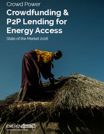 Within europe, there are many peer to peer (p2p) lending and p2b (peer to. Crowdfunding & P2P Lending for Energy Access - State of ...