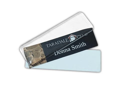 Reusable Name Badges Recyclable Name Badges Custom Reusable Name Badge