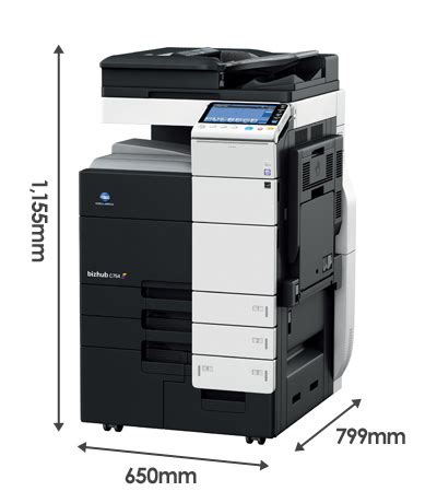 Innovative whether black and white or colour at 28 pages/min, latest technology for high performance: Konica Minolta C280 Driver - Konica Minolta Bizhub C 423 ...