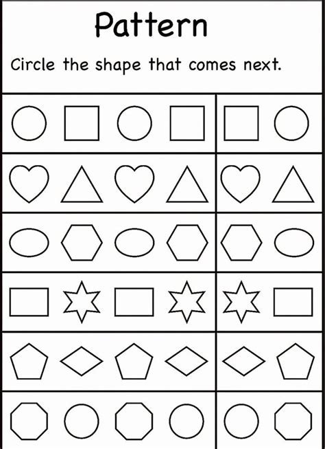 Learning Worksheet For 2 Year Olds