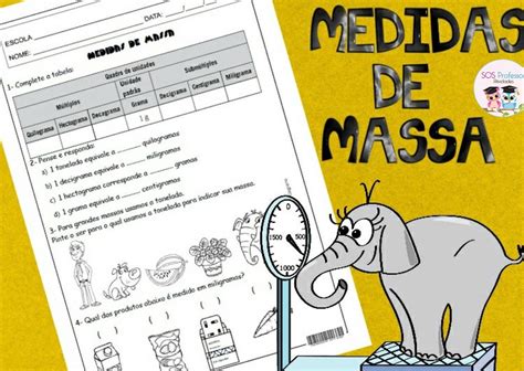 Atividade Com Medidas De Massa