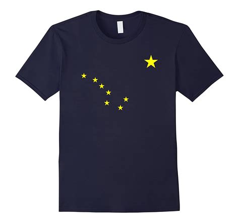 Alaska T Shirt State Flag Astrology Big Dipper Polaris Tee Cl Colamaga