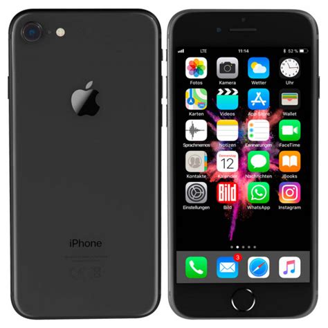 Apple iphone 8 plus smartphone. Apple iPhone 8 Plus spacegrau 64 GB MQ8L2ZD/A - Bürobedarf ...