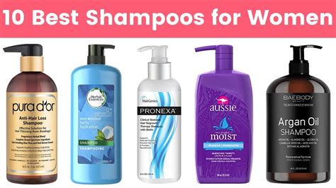 10 Best Shampoos 2019 For Men Women Hair Growth Hair Loss Natural