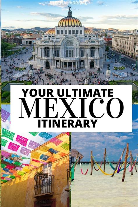 Want To Visit Mexico This One Week In Mexico Itinerary Covers Many Of