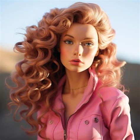 Premium Ai Image Photo Of A Reallife Barbie Girl