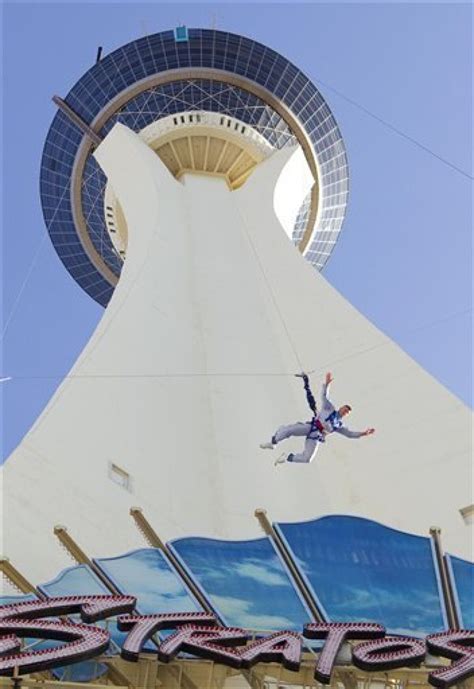 Stratosphere Jump Opens To Daredevils In Las Vegas The San Diego