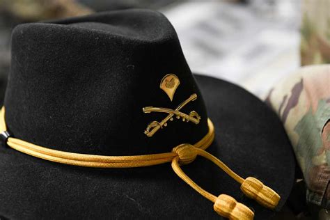 A Cavalry Stetson Hat Sits Atop The Lap Of Us Army Nara And Dvids