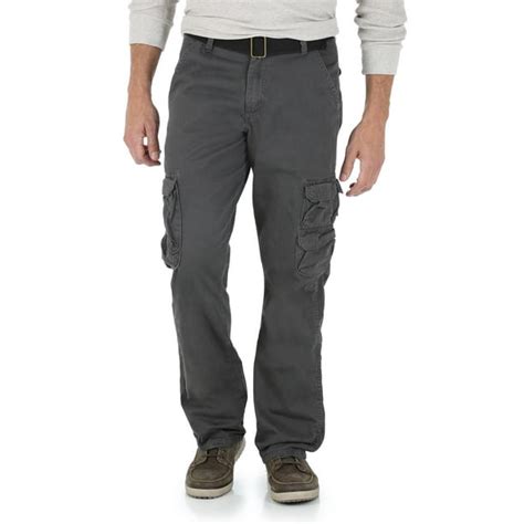 Wrangler Mens Belted Twill Cargo Pant