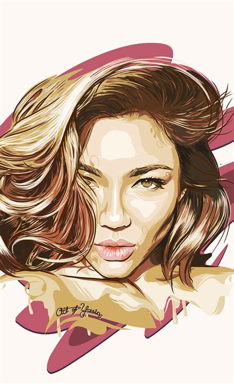 Amazing Digital Portrait Illustrations For Inspiration Inspiration