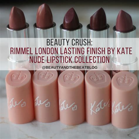 Beauty Crush Rimmel London Lasting Finish By Kate Moss Nude Lipstick