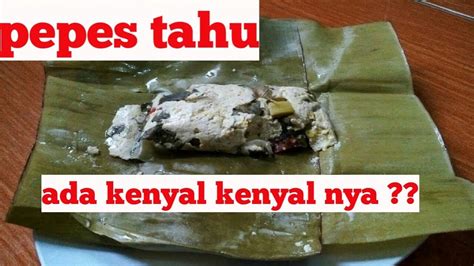 Bandeng, ikan yang mudah ditemukan di pasar. resep pepes tahu kerupuk - YouTube