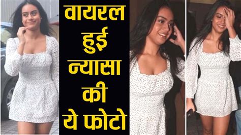 Ajay Devgns Daughter Nysa Devgns Picture Viral At Tanhaji Special