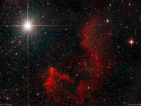 Ic59 Ic63 Gama Cassiopeia Nebula Astrofotoblog