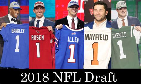 2018 Nfl Draft Grades These 10 Teams Had The Best Draft Fan Insider