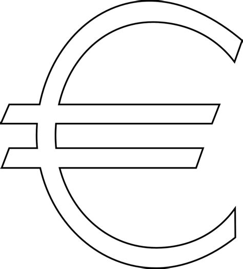 Download Euro Sign Euro Money Sign Euro Currency Royalty Free Vector