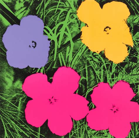 The Story Behind Andy Warhols Flowers Garden Collage