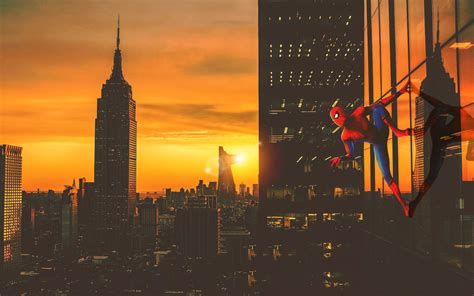 descargar fondos de pantalla spiderman en nueva york