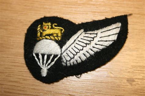 Rhodesian Rhodesia Air Force Pji Parachute Jump Instructor Wing Udi