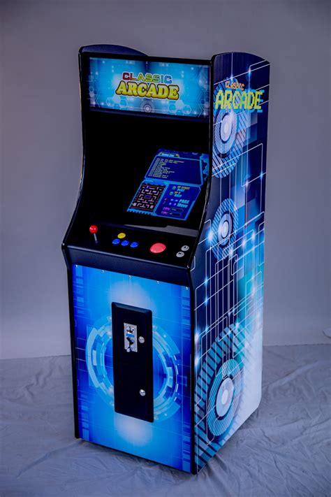 Full Sized Upright Arcade Game With 412 Classic Golden Age Games And