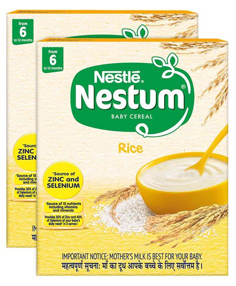 Buy Nestle Nestum Rice Baby Cereal 300 Gpack Of 2 Online At